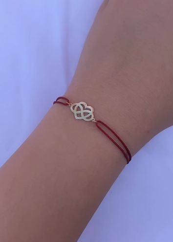 Cordon Amour Infini en Or 18k