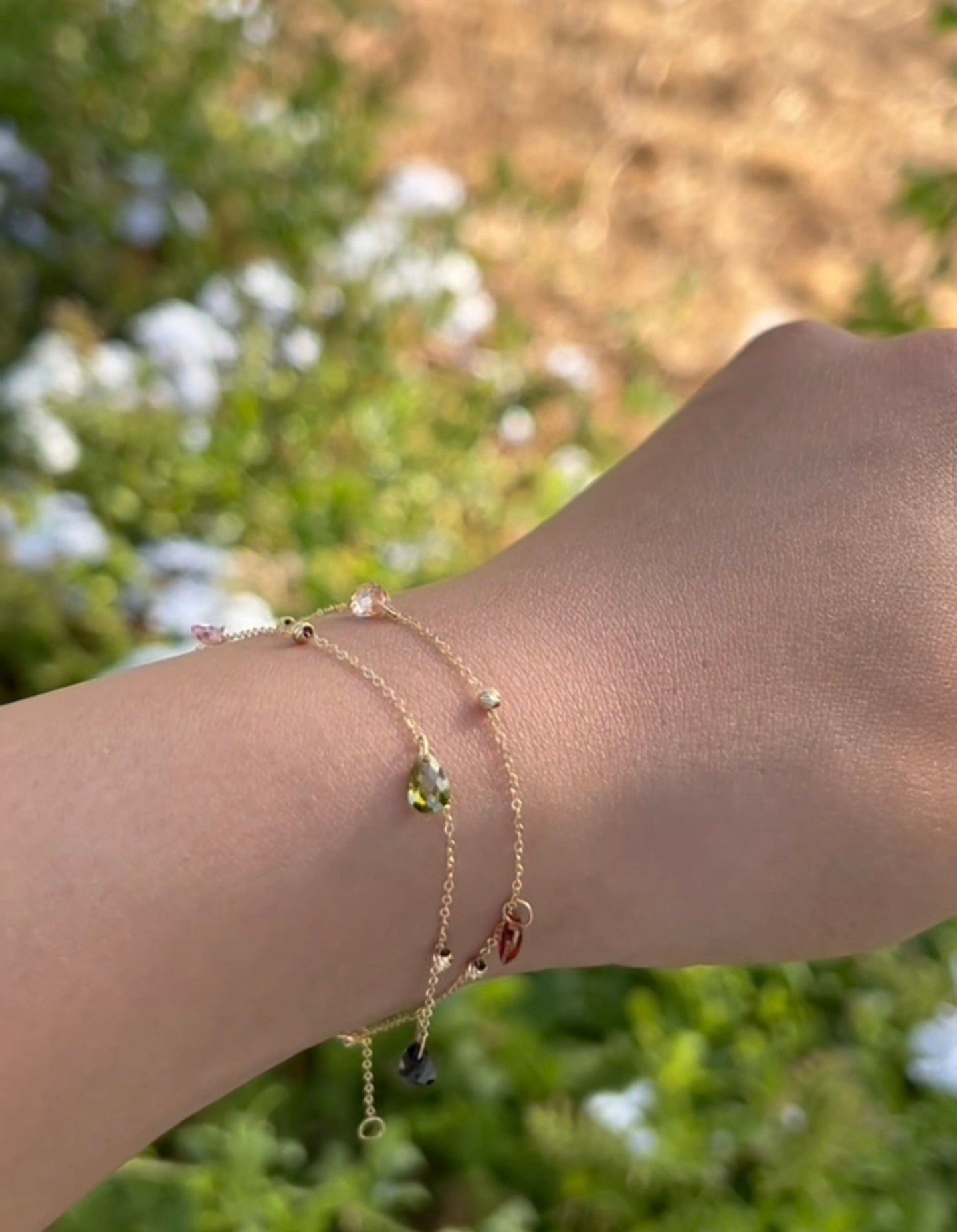 Gourmette en Or 18k - River Pearl