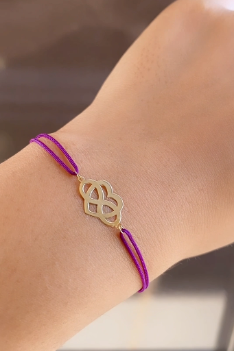 Cordon Amour Infini en Or 18k