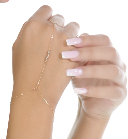 Hand Chain en Or 18k