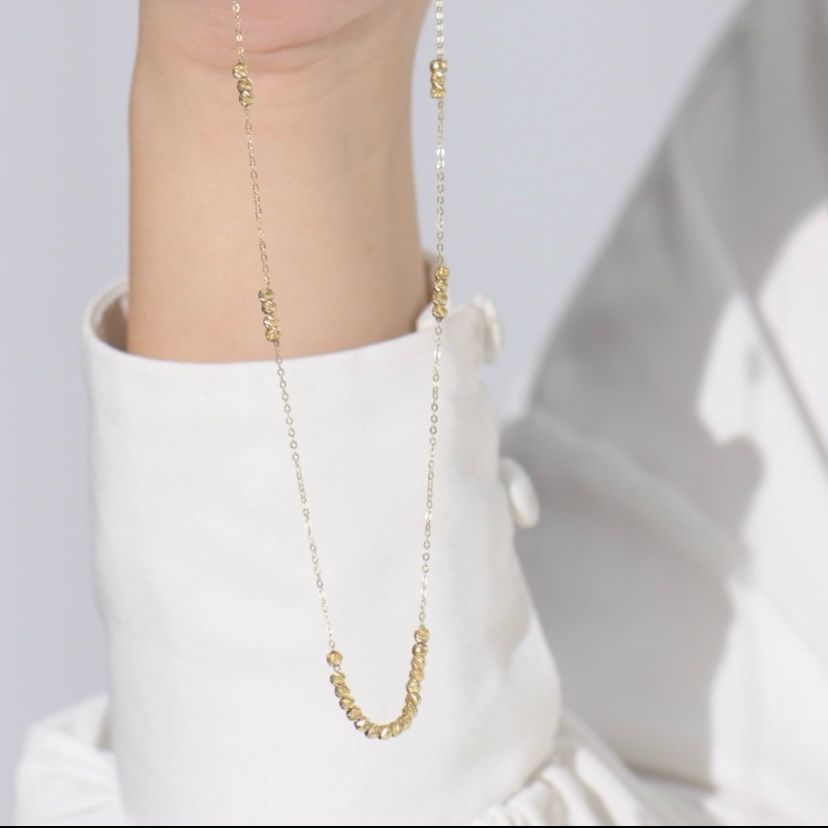 Collier en Or 18K " Mes Boules D'or "