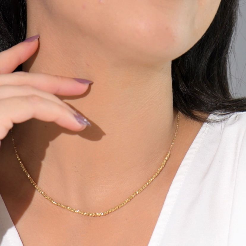 Collier Boules En Or 18K