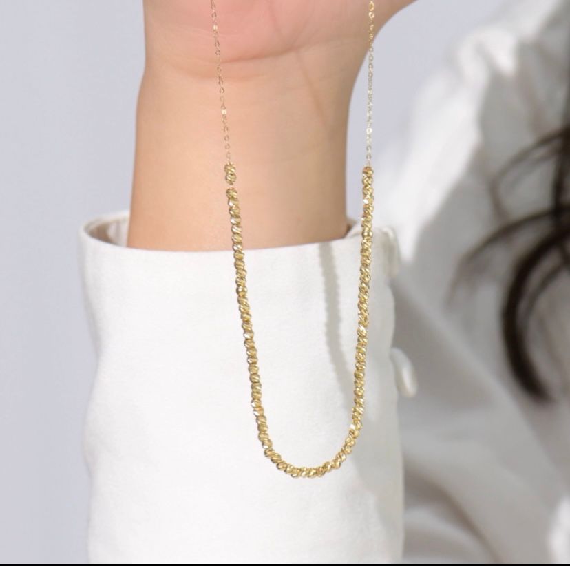 Collier Boules En Or 18K