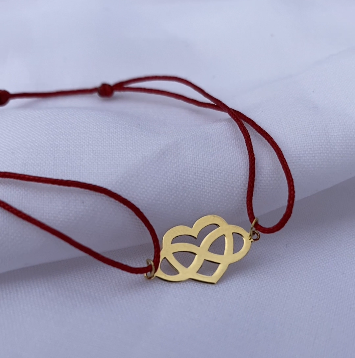 Cordon Amour Infini en Or 18k
