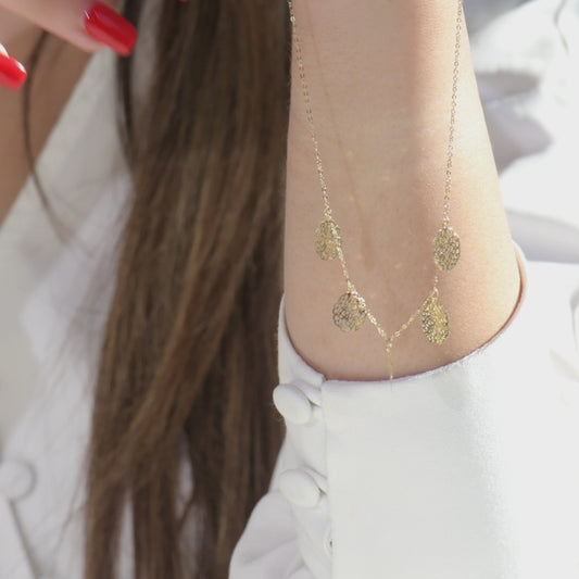 Collier cercle tekhram