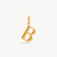 Pendentif Initiale en Or 18K – La Collection Alphabet