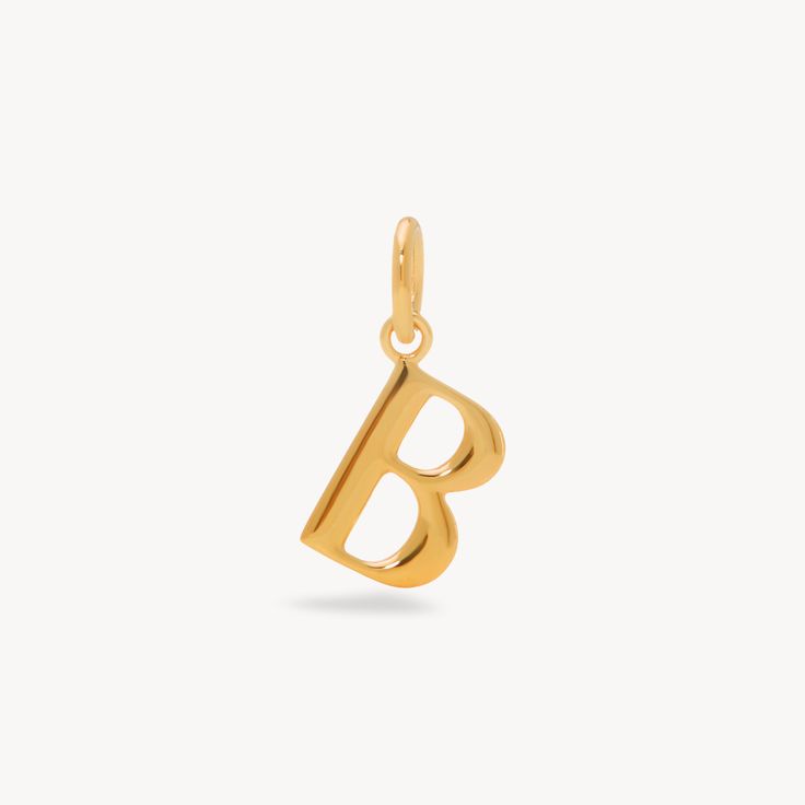 Pendentif Initiale en Or 18K – La Collection Alphabet