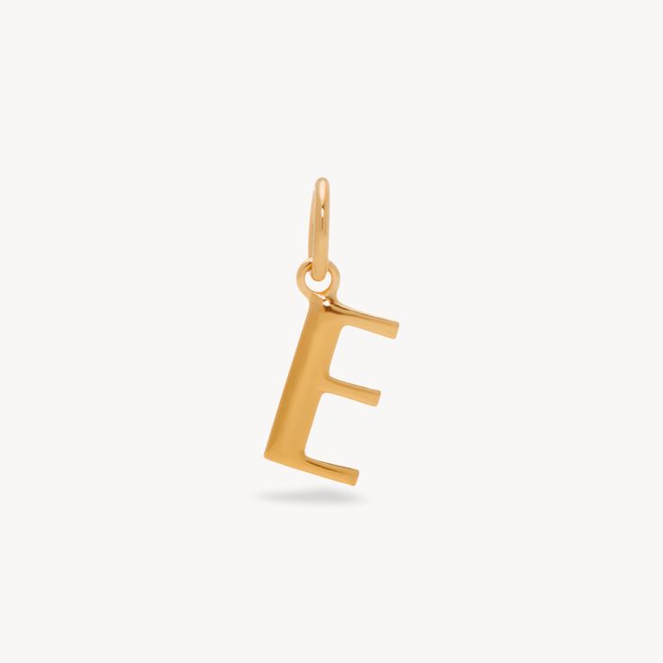 Pendentif Initiale en Or 18K – La Collection Alphabet