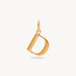 Pendentif Initiale en Or 18K – La Collection Alphabet