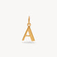 Pendentif Initiale en Or 18K – La Collection Alphabet
