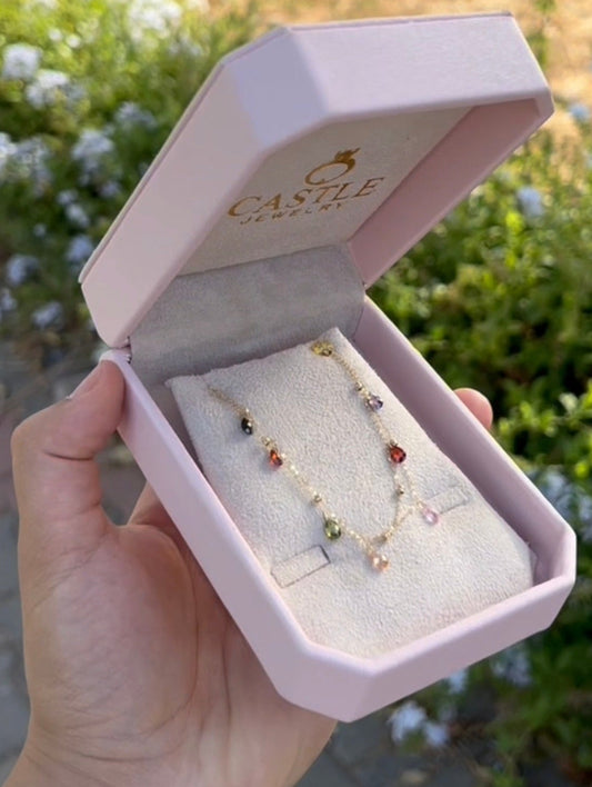 Gourmette en Or 18k -  River Pearl